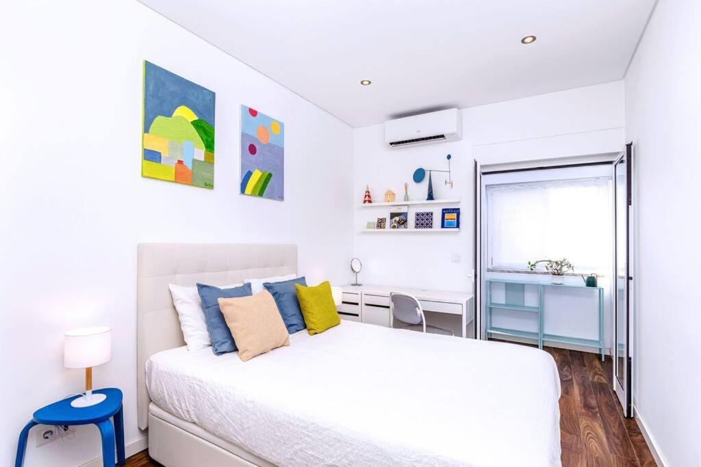 Cozy Bright Space With Landscape And Air Conditioner Lisboa Εξωτερικό φωτογραφία